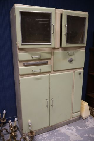 Buffet de cuisine « MADO » Vintage (repeint)