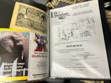 an open book with a picture of an elephant on it