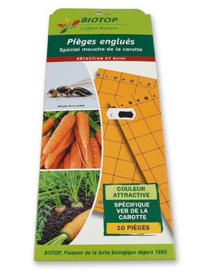 Lot de 10 - BIOTOP - Pièges englués - Spécial mouche de la c…