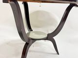an image of a table with a glass top on a white background