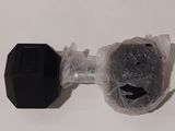 a picture of a pair of dumbbells wrapped in plastic
