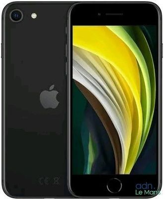Le nouvel iPhone SE d'Apple est présenté en noir