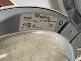 a close up of a washing machine with a label on it