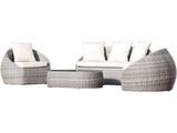 an image of a set of outdoor furniture on a white background