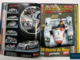 a picture of a magazine with a picture of a car