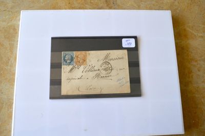 Lettre de France ancienne et divers cachets