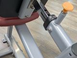 a close up view of a machine in a gym