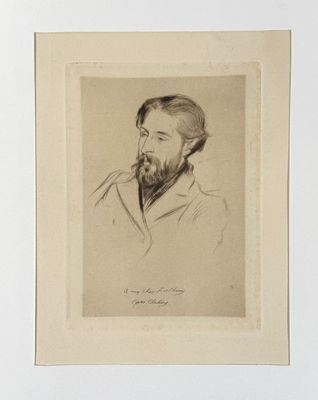 Edgar CHAHINE (1874-1947) Portrait de Monsieur Forthuny, 190… - Photo 1