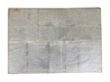 a piece of paper that has been cut into pieces
