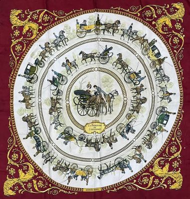 HERMES Paris, modèle "la promenade de Longchamps".