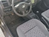 a car that has a steering wheel and a dash board in it