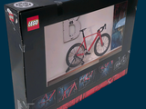 a box with a picture of a bike in it