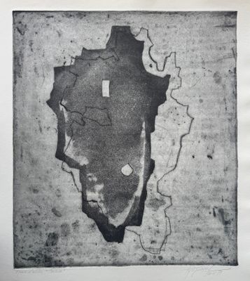 une image représentant un dessin en noir et blanc d'un morceau de papier déchiré