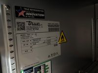 Un caisson réfrigéré TRUE positif inox une porte (photo 3)