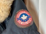 canada goose down parka with fur hood