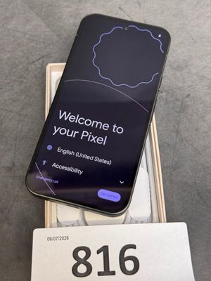 a phone that is sitting on top of a box