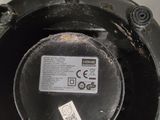 a close up of a blower with a label on it
