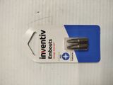 a close up of a small screw in a package on a table