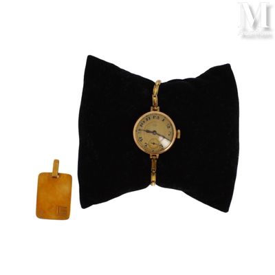 an image of a wrist watch with a bow tie on a white background