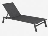 a 3d model of a chaise lounger on a white background