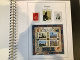 a picture of a picture of a book with stamps on it