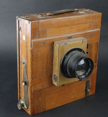 Appareil photo à soufflet H. Roussel Paris Stylor. - Photo 1