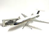 a model of an airplane that is sitting on a table