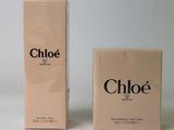 two boxes of chloe perfume sitting on a white surface