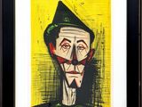 une image représentant un tableau d'un homme portant un chapeau vert