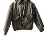 jacket on a hanger on a hanger with a white background