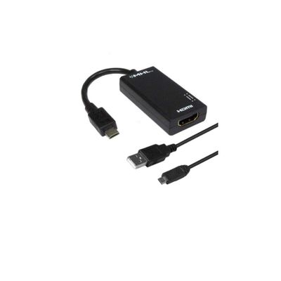 MHL - Adaptateur Micro-USB vers HDMI - Streaming HD smartpho…