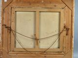 a picture of a picture of a window with a rope around it