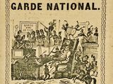 un vieux livre sur lequel figure l'image d'un homme assis sur une chaise