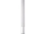 a white fan sitting on top of a metal stand