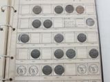 a book with a bunch of coins on it