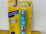 a toothbrush and toothpaste in a package on a yellow table