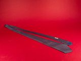a pair of ties on a red background
