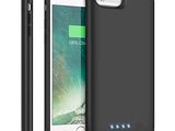 une photo d'une coque d'iPhone sur laquelle est fixé un chargeur de batterie