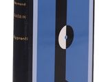 une image représentant un livre avec une couverture noire et une couverture bleue