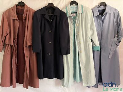 Expédition obligatoire - Lot de 4 trench coat longs pour fem…