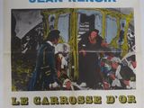 une vieille affiche du film « Le Carroise d'Or »