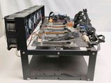 an image of a computer case with a lot of wires