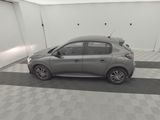 a picture of a car in a garage with a checkered floor