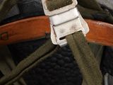 a close up of a backpack with a strap on it
