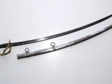 two swords, one with a gold handle and the other with a black handle