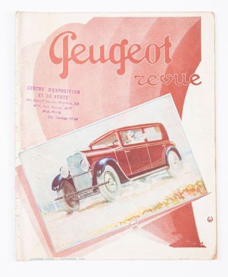 la couverture d'un magazine sur laquelle figurent une vieille voiture et une vache
