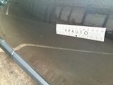 a sticker on the door of a car that says vpauuto