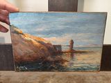 Quelqu'un est en train de peindre le portrait d'une personne assise sur une chaise