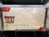 display case for pokemon tcd collection ultra premium in a store