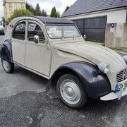 Véhicule particulier CITROEN 2cv immatriculée CD-185-CQ, 1ère mis...